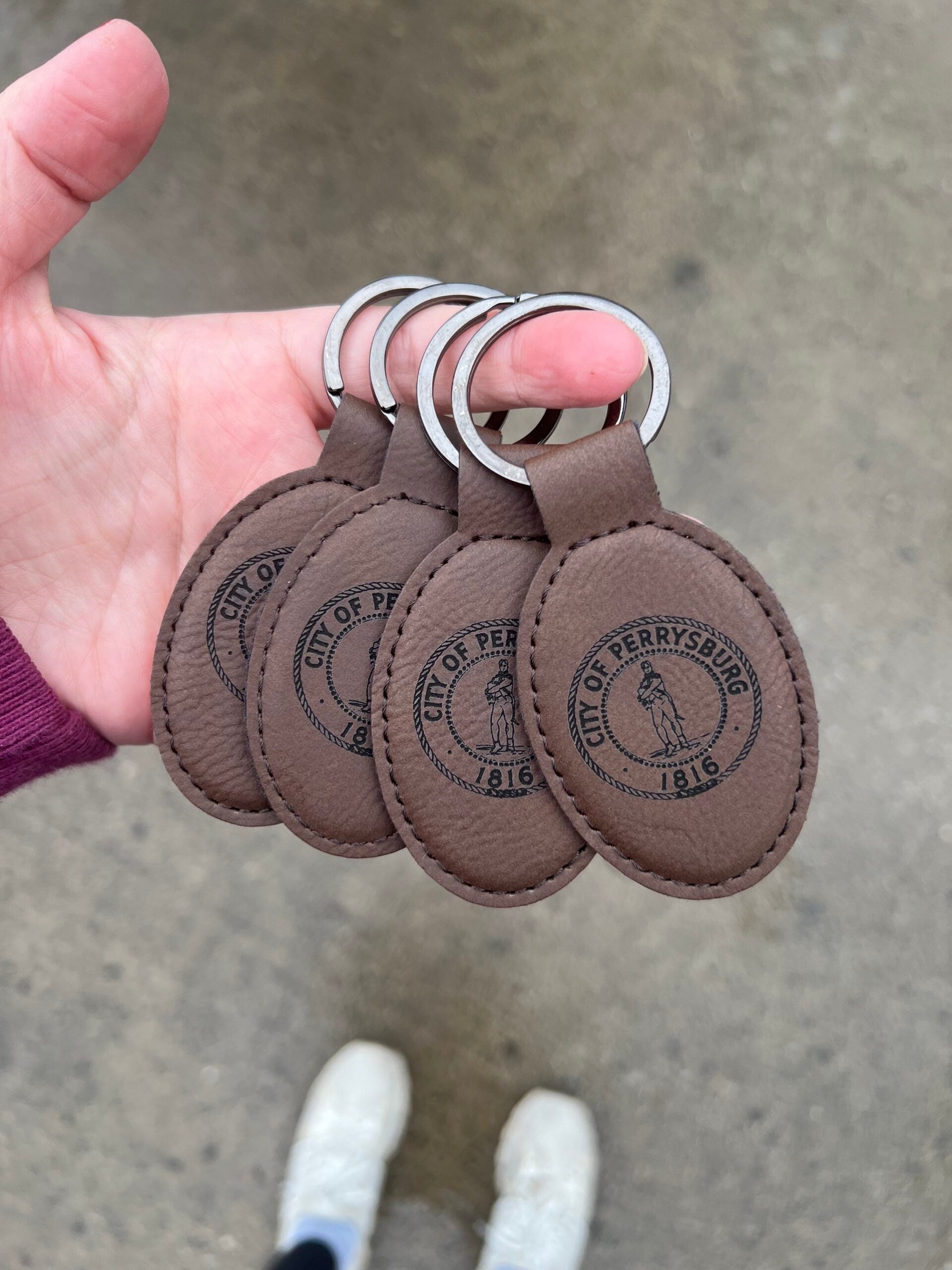 Leather Keychain image 1