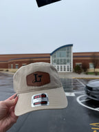 Dad Hat w/ Leather Patch image 0