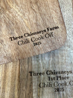 Wood Serving Board - Custom Logo/Text/Design image 0