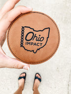 Leather Round Coaster image 6