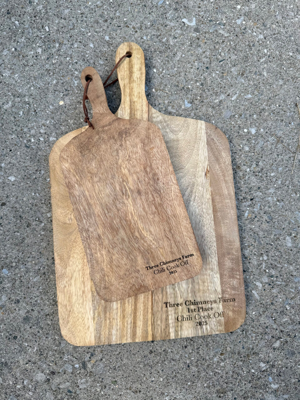 Wood Serving Board - Custom Logo/Text/Design image 4