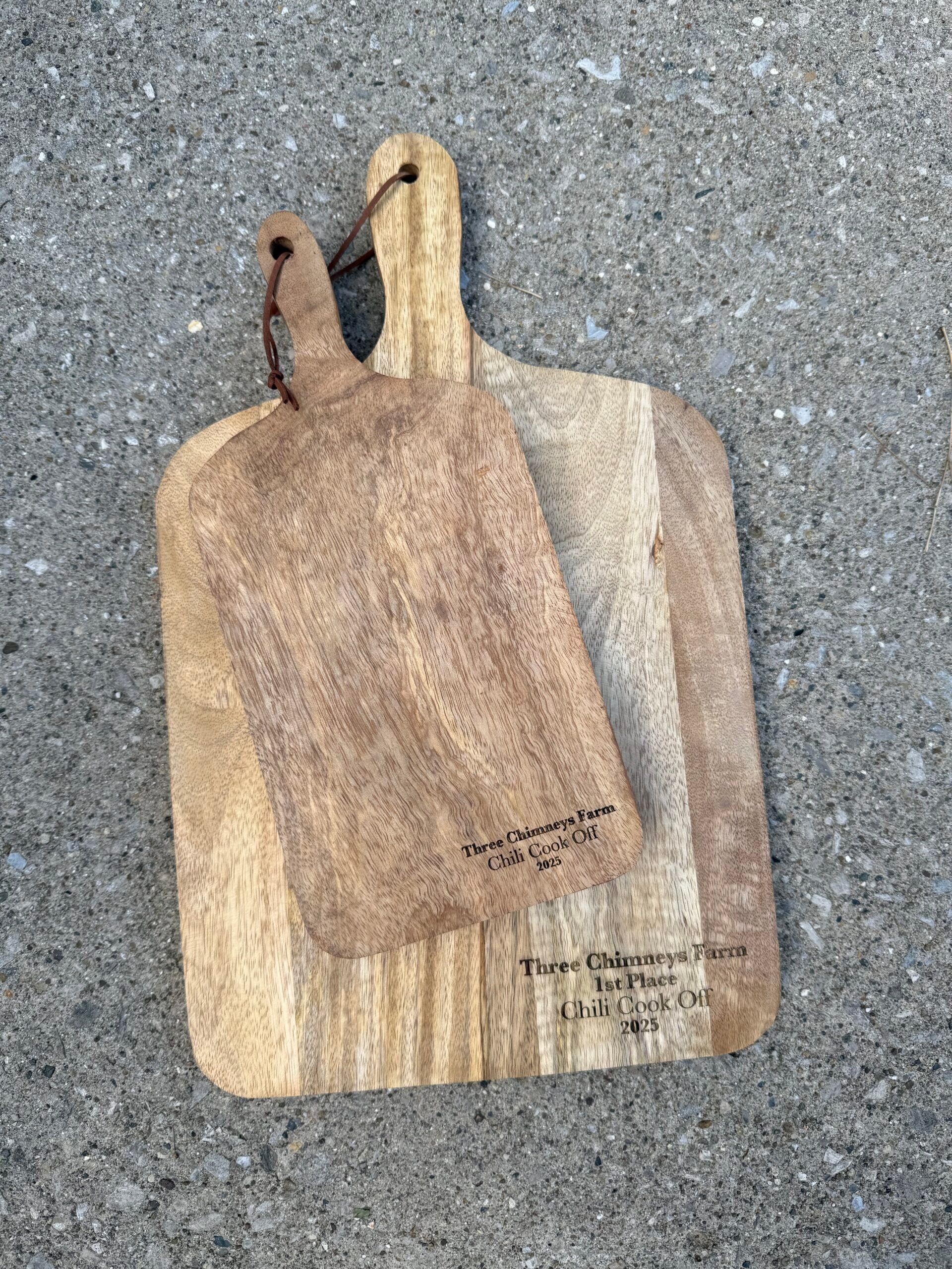Wood Serving Board - Custom Logo/Text/Design image 4