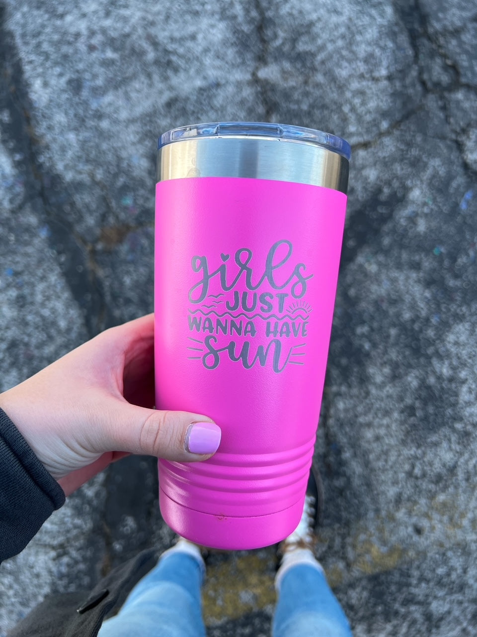20oz Tumbler - Pink image