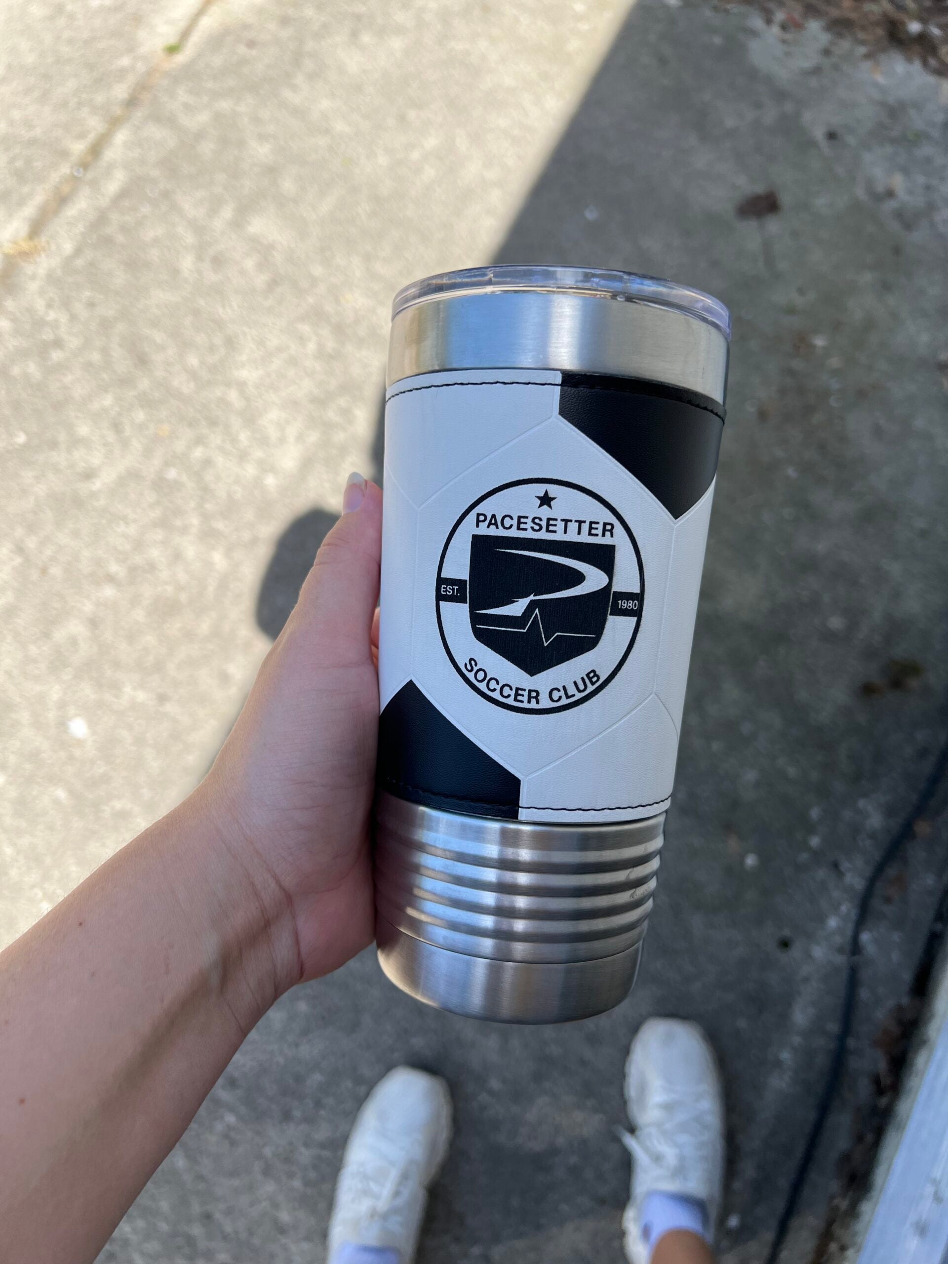 Leather Wrapped Tumbler (20oz) image 2