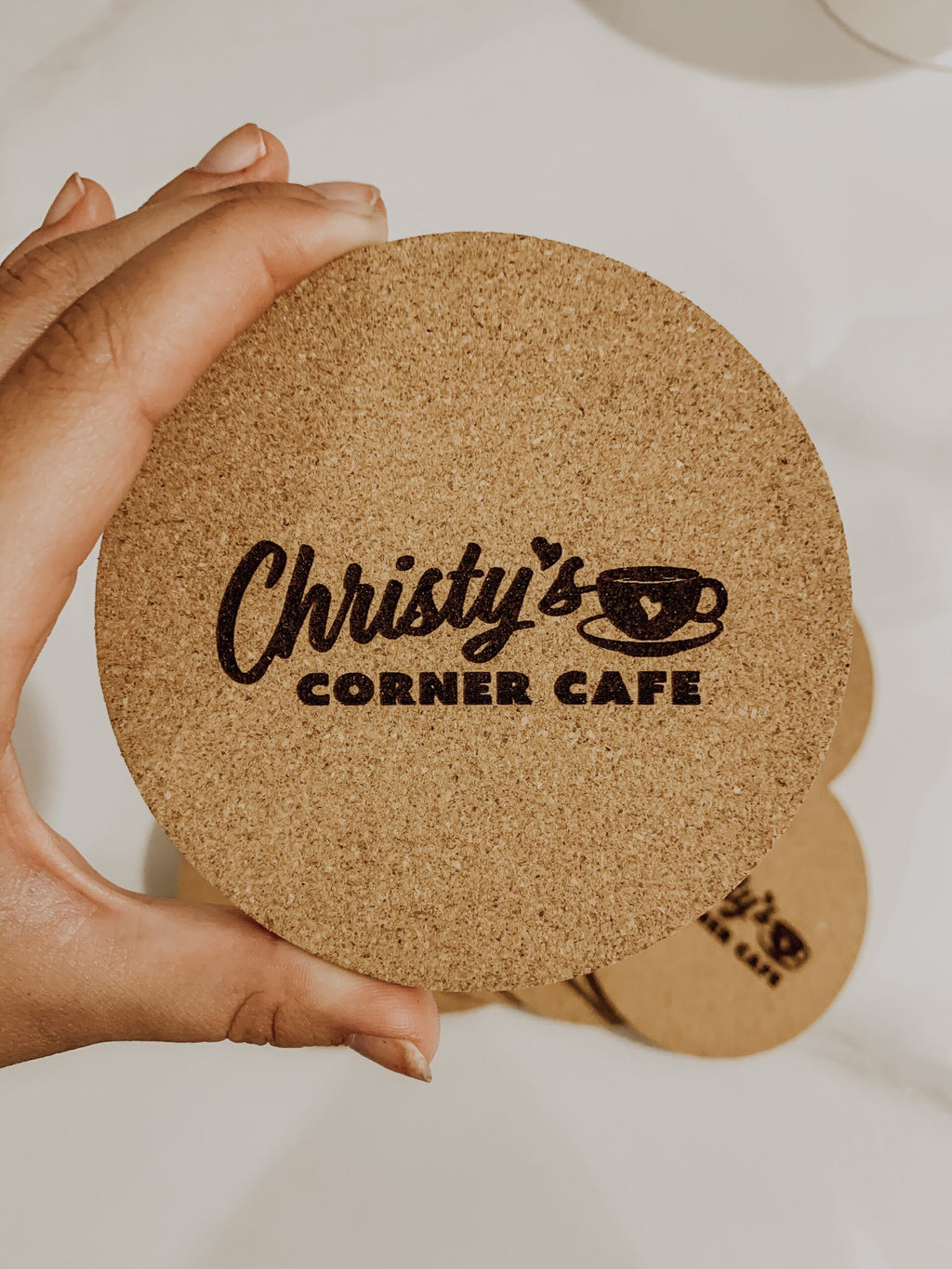 Cork Coaster (set of 4) image 5