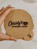 Cork Coaster (set of 4) image 5