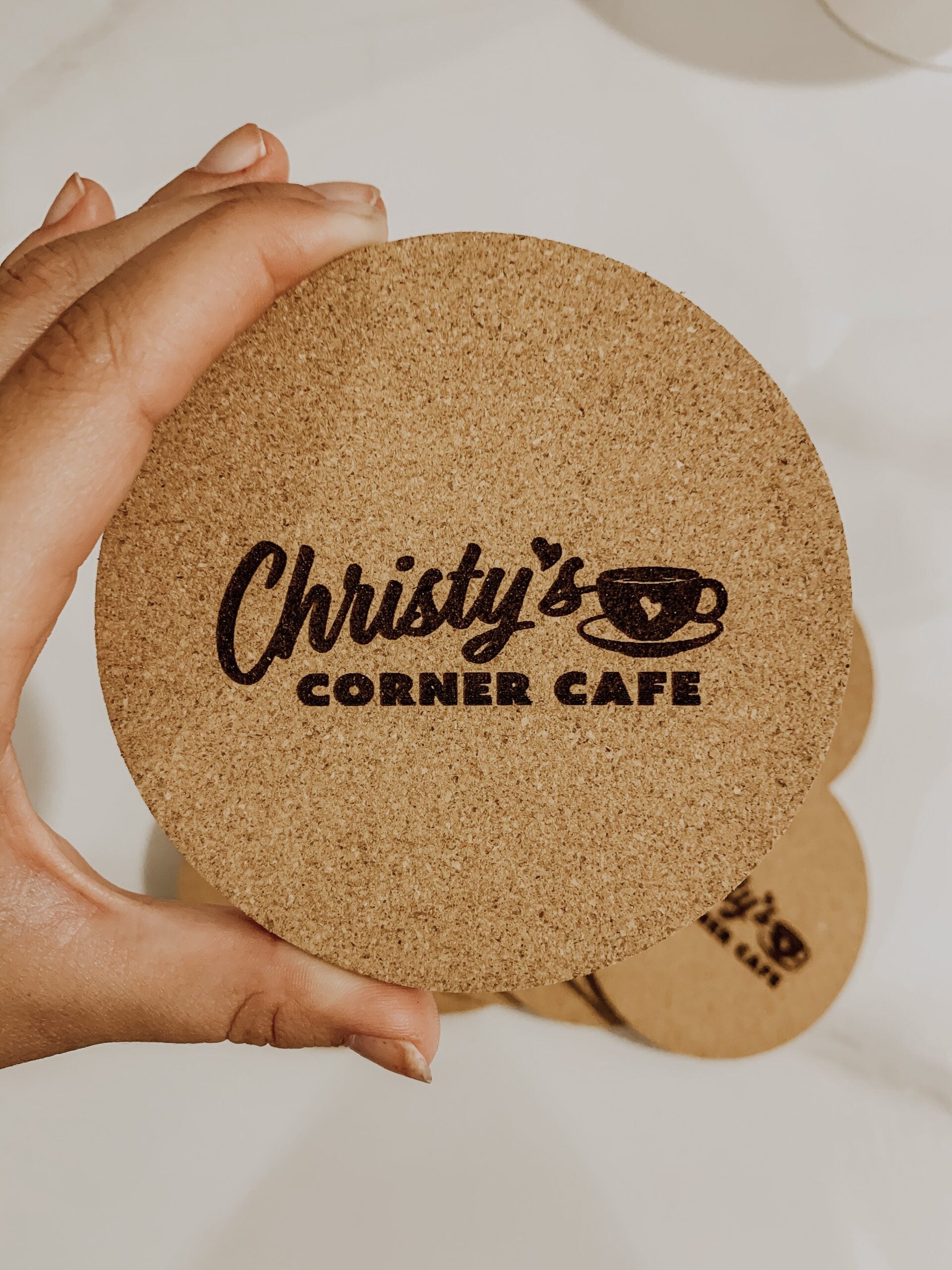Cork Coaster (set of 4) image 5
