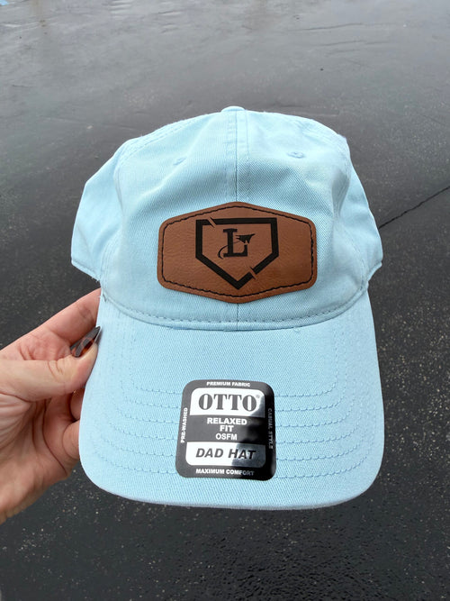 Dad Hat w/ Leather Patch image 1
