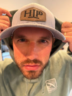 Snapback Hat w/ Leather Patch image 5