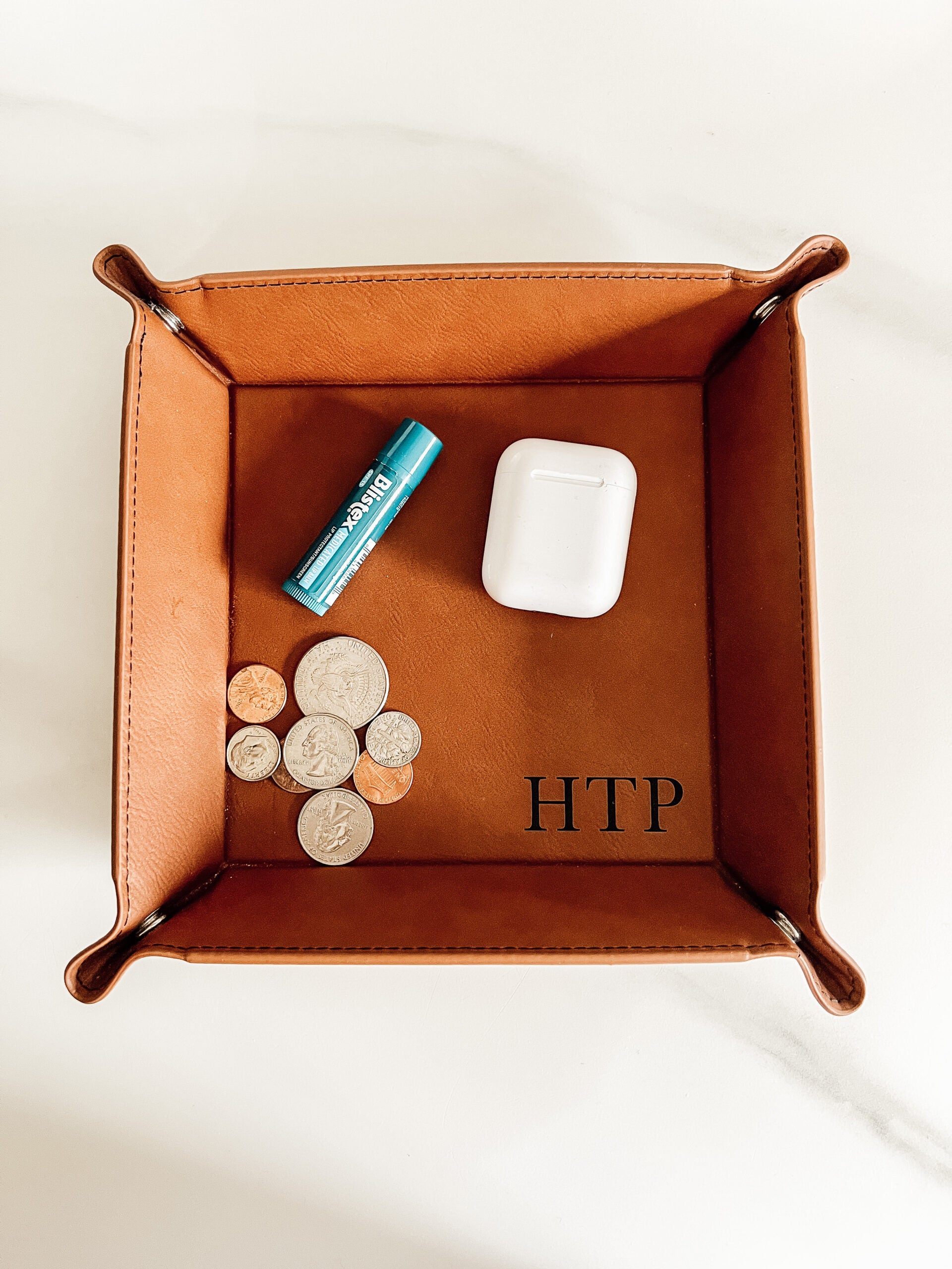 Leatherette Catch-all Tray image 3