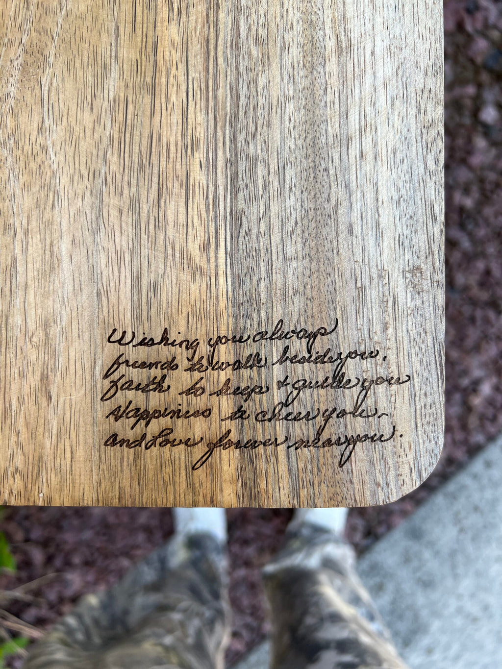 Wood Serving Board - Custom Logo/Text/Design image 3