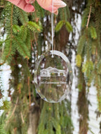 Glass Ornament - Home Photo image 2
