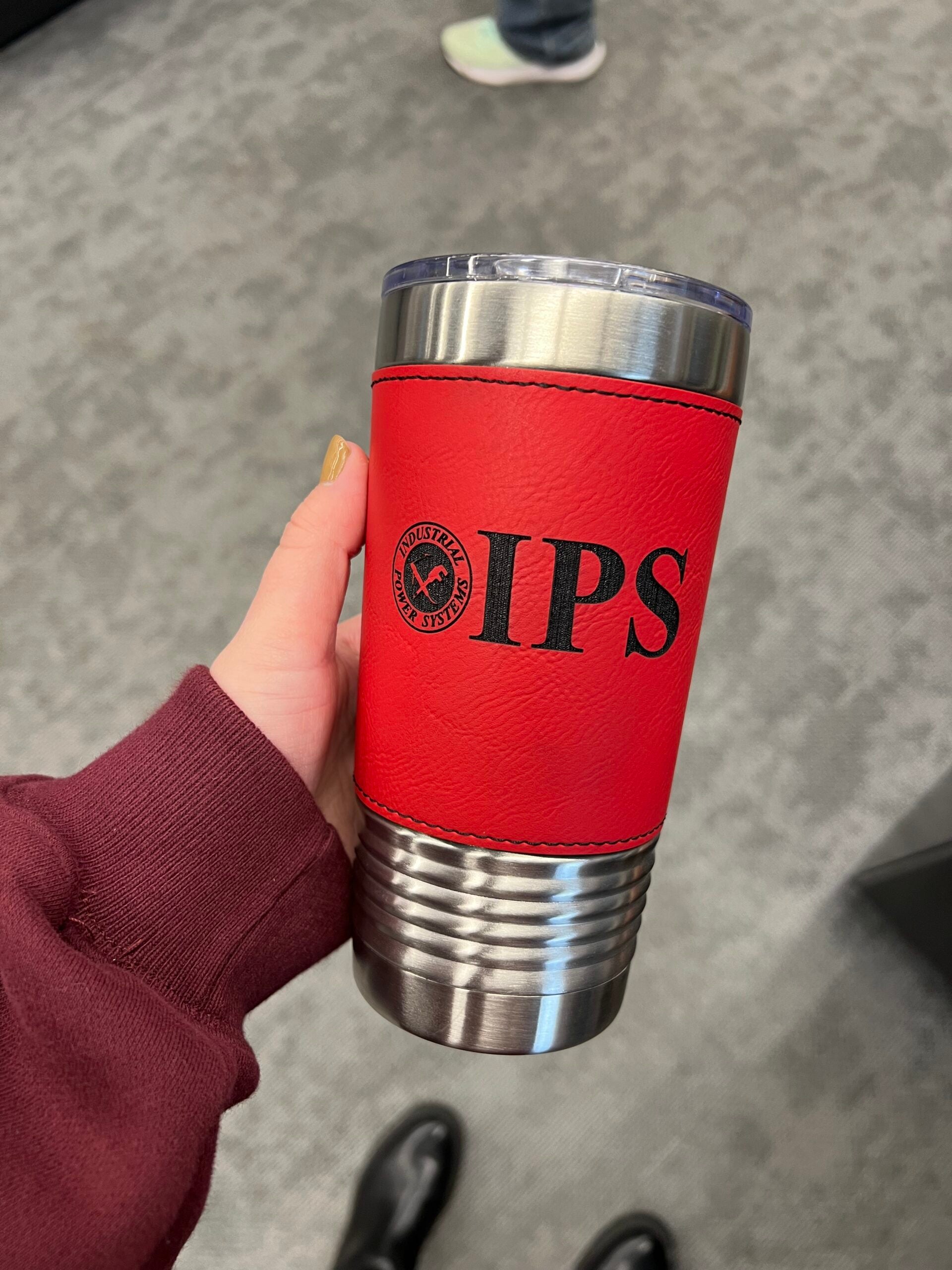 Leather Wrapped Tumbler (20oz) image 4