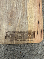 Wood Serving Board - Home Outline + Address image 4