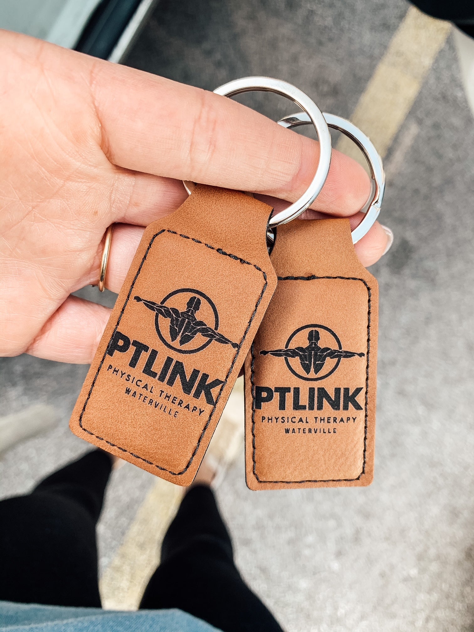 Leather Keychain image 4
