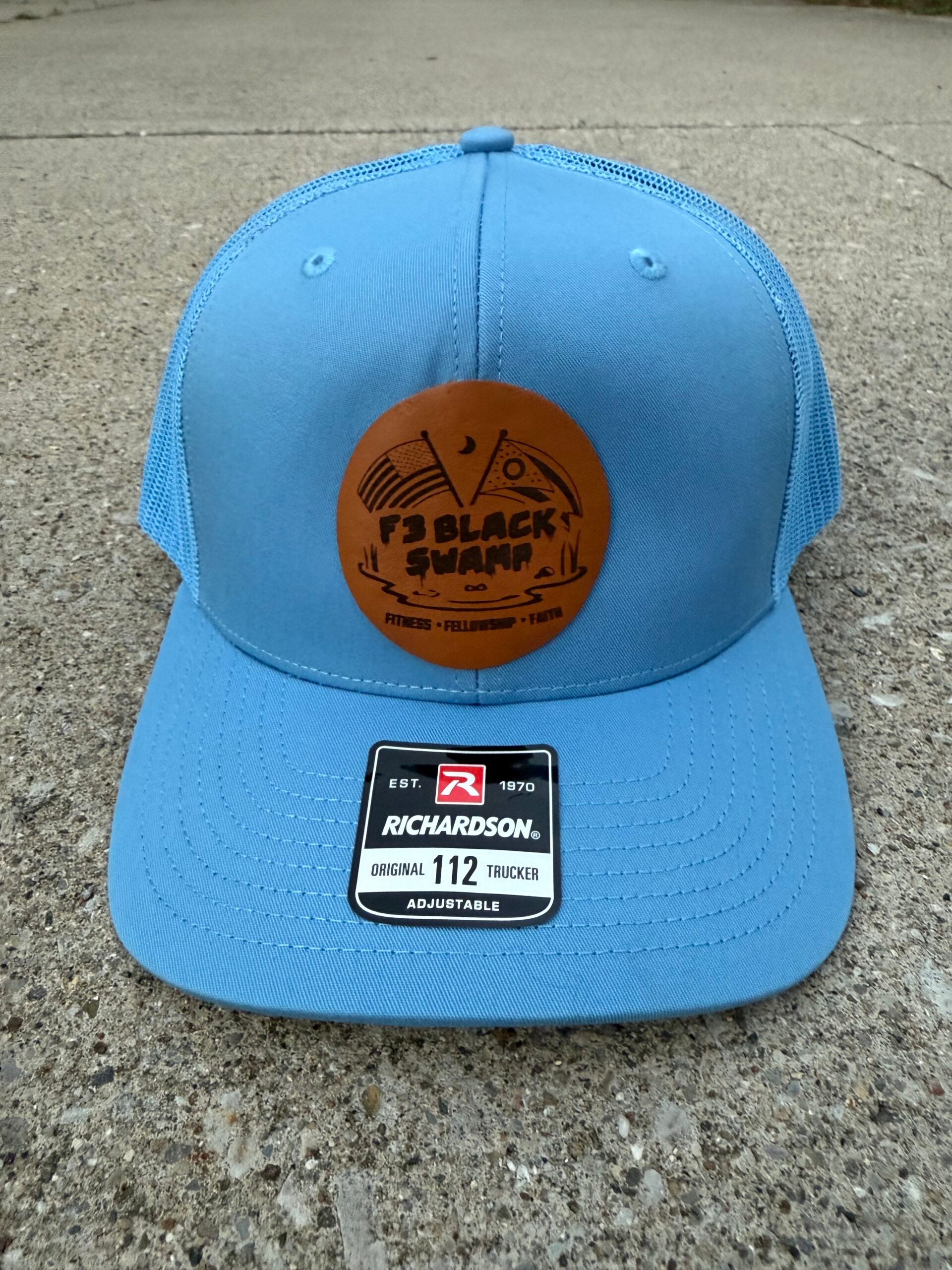 Snapback Hat w/ Leather Patch image 1