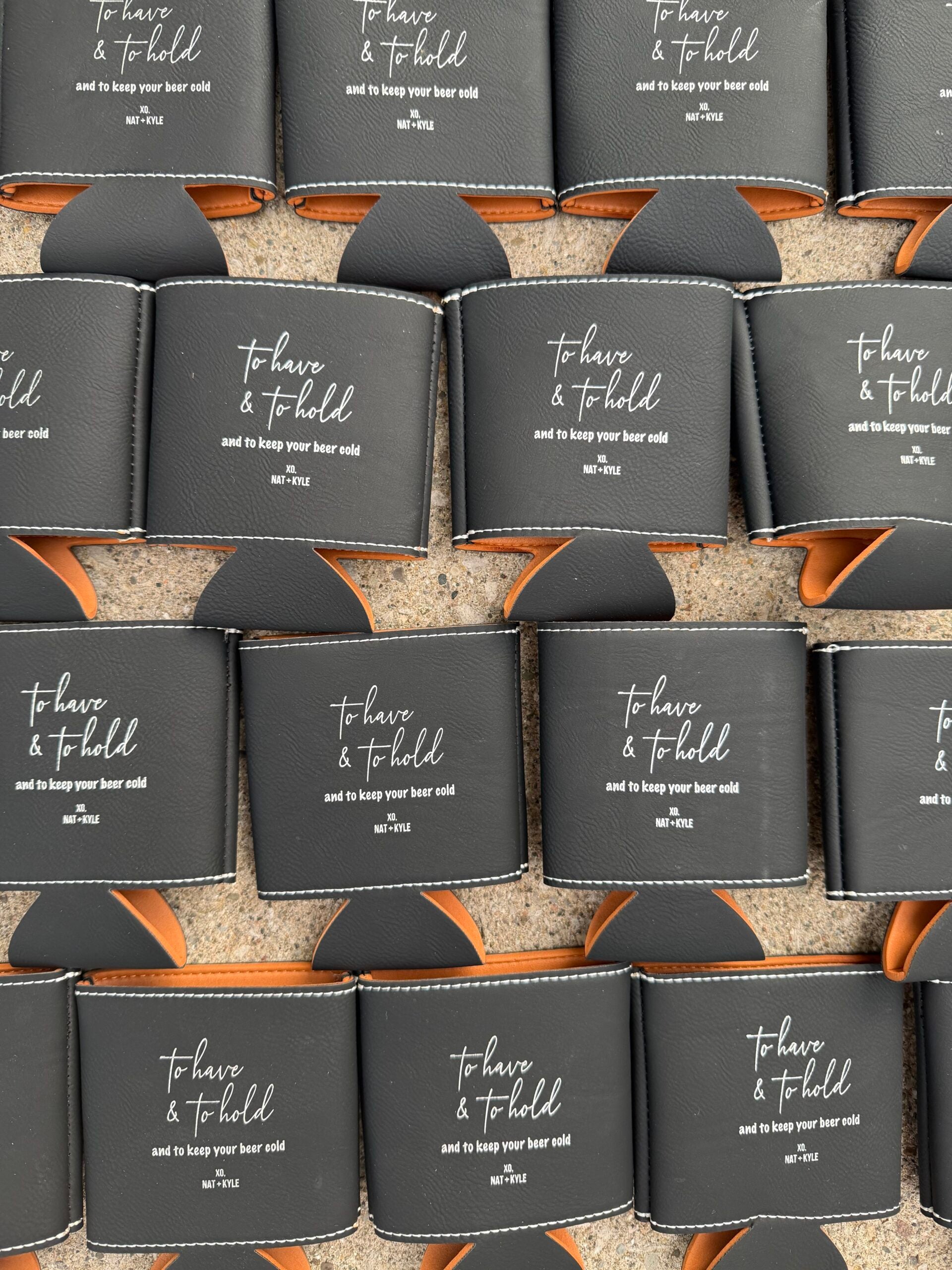 Leather Koozie - regular can image 4