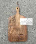 Wood Serving Board - Home Outline + Address image 5