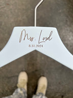 Wood Hanger - Bride image 2