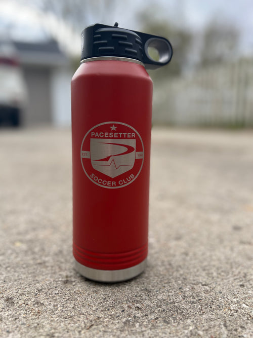 20oz Red Pacesetter Water Bottle