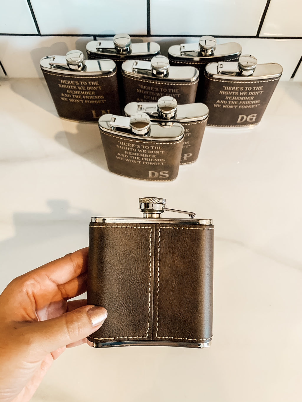 Leather Flask image 3