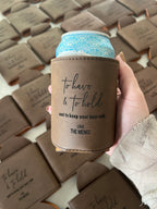 Leather Koozie - regular can image 1