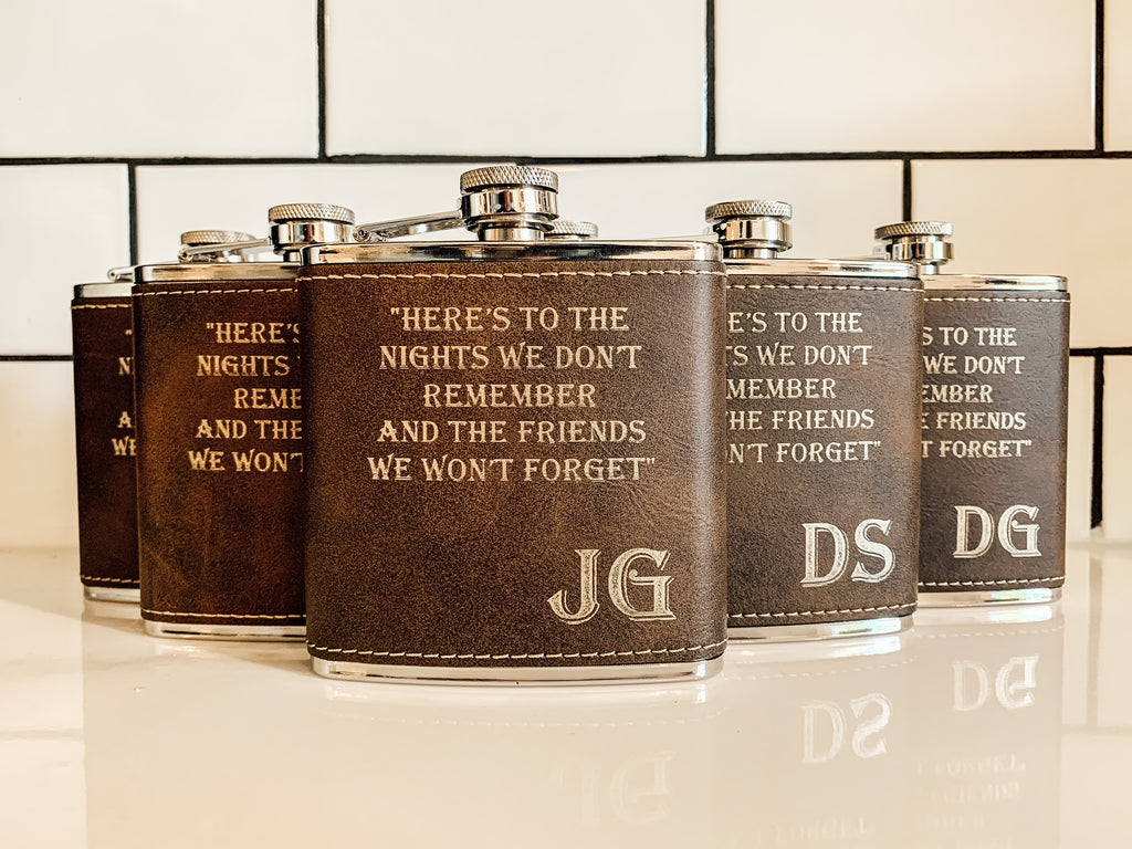 Leather Flask image 1