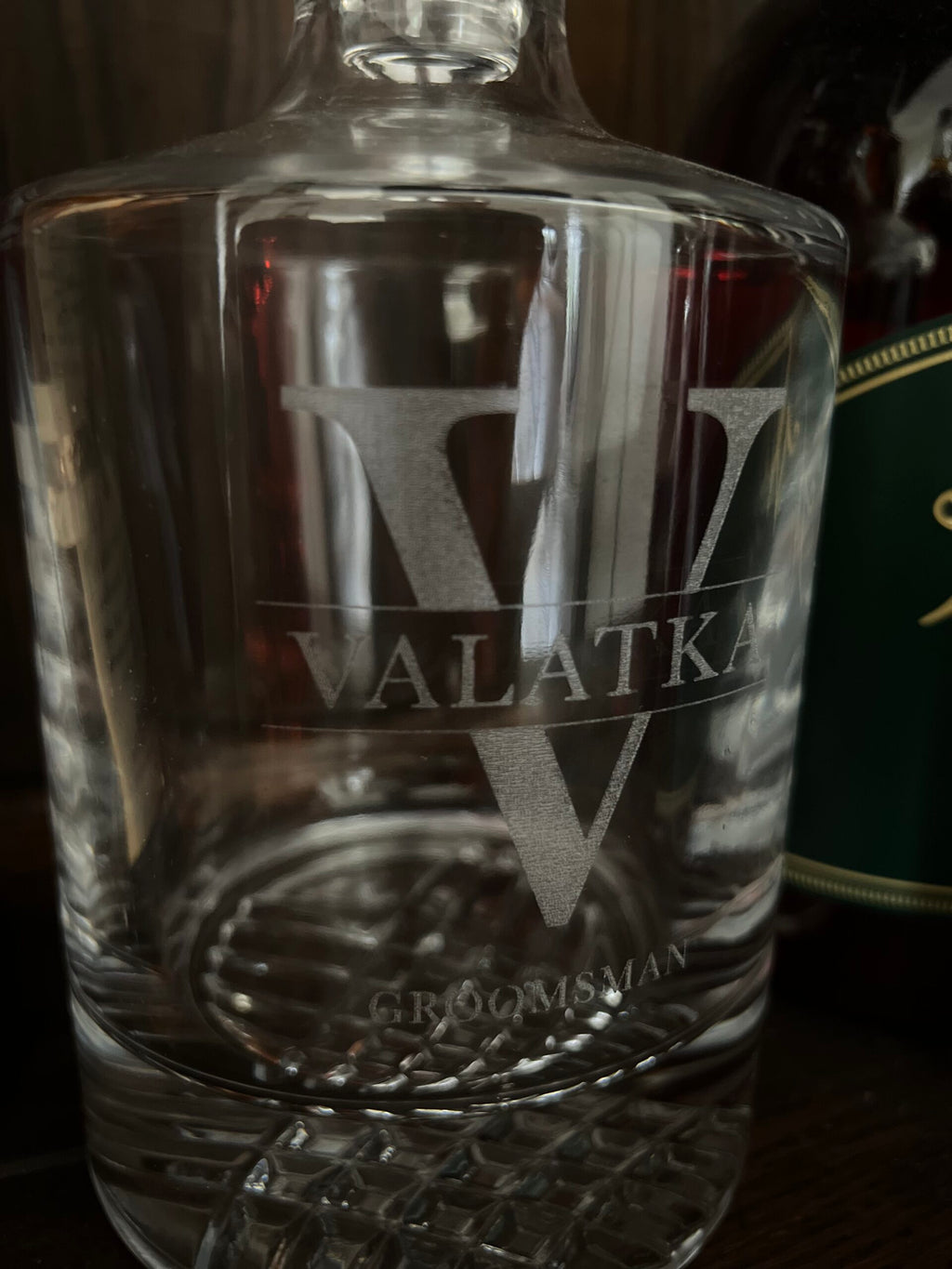 Glass Decanter  - 850ml image 2