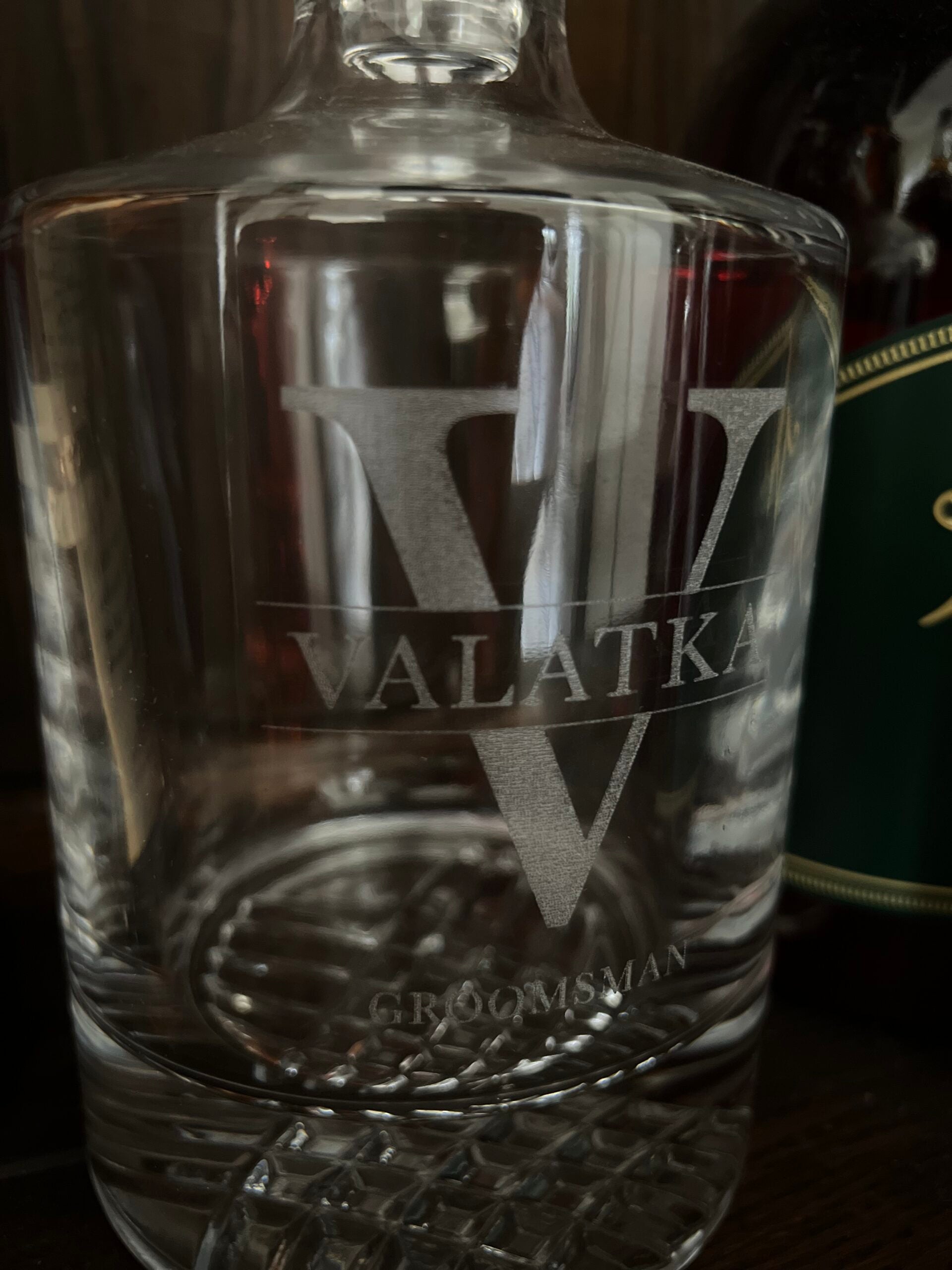 Glass Decanter  - 850ml image 2