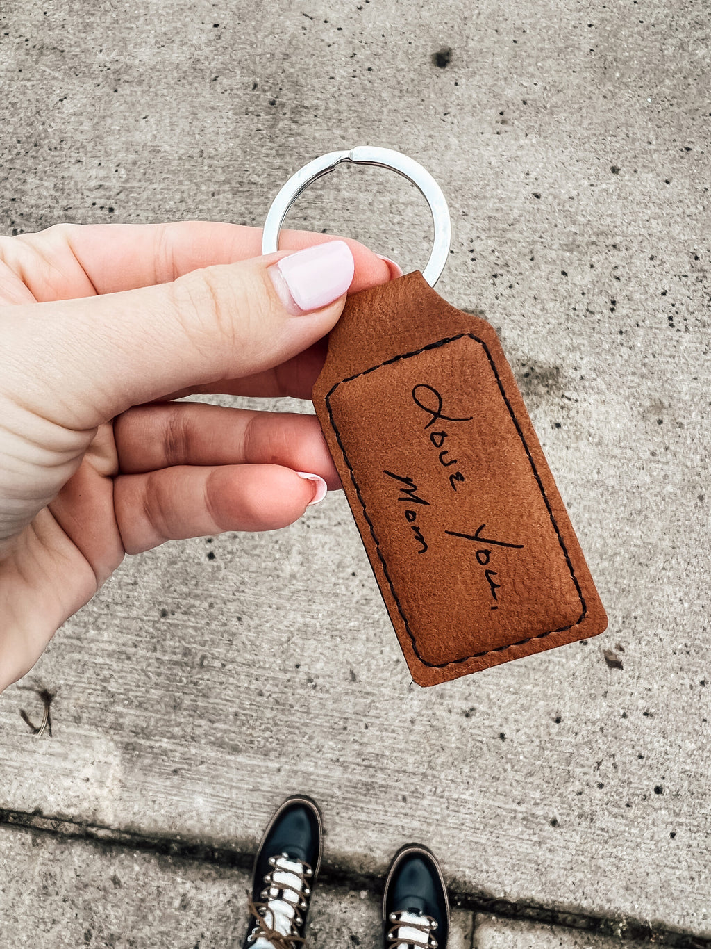 Leather Keychain image 7