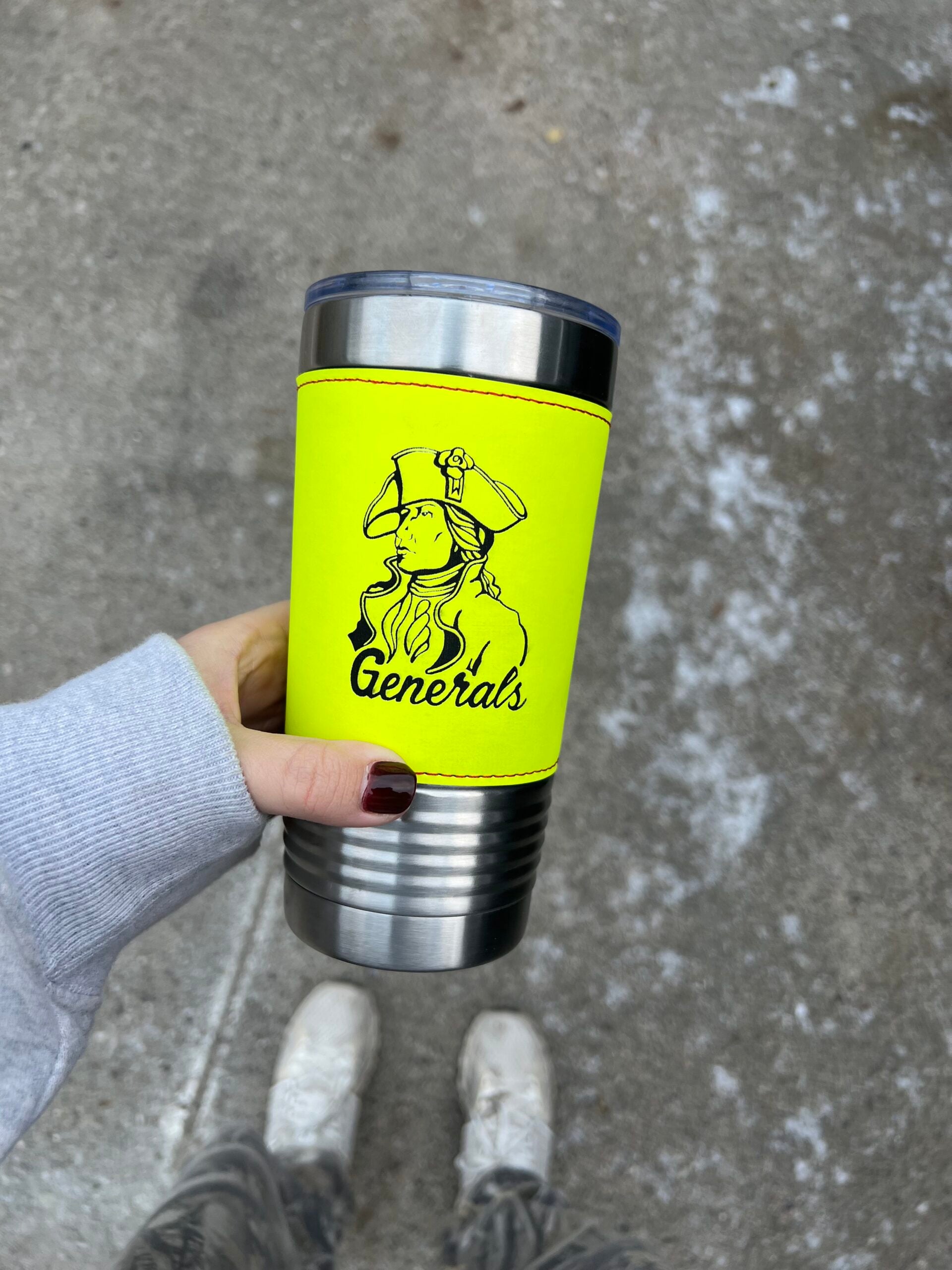 Leather Wrapped Tumbler (20oz) image 9
