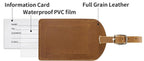 Leather Luggage Tag image 5