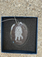 Glass Ornament - Pet Photo image 2