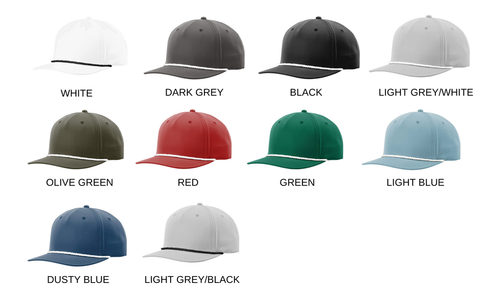 Rope Snapback Hat w/ Leather Patch image 7