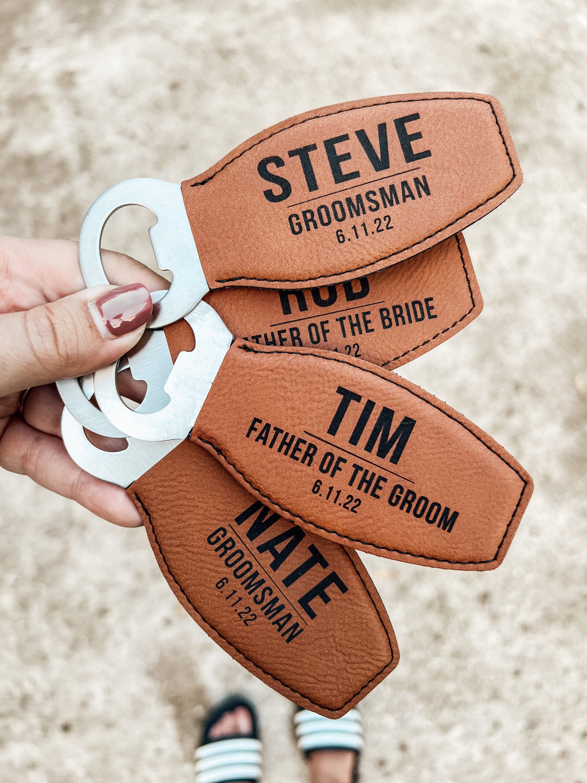 Magnetic Bottle Openers (set of 4) image 2
