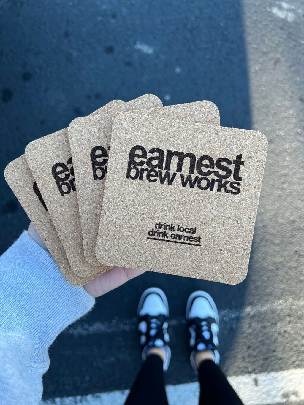 Cork Coaster - Square image