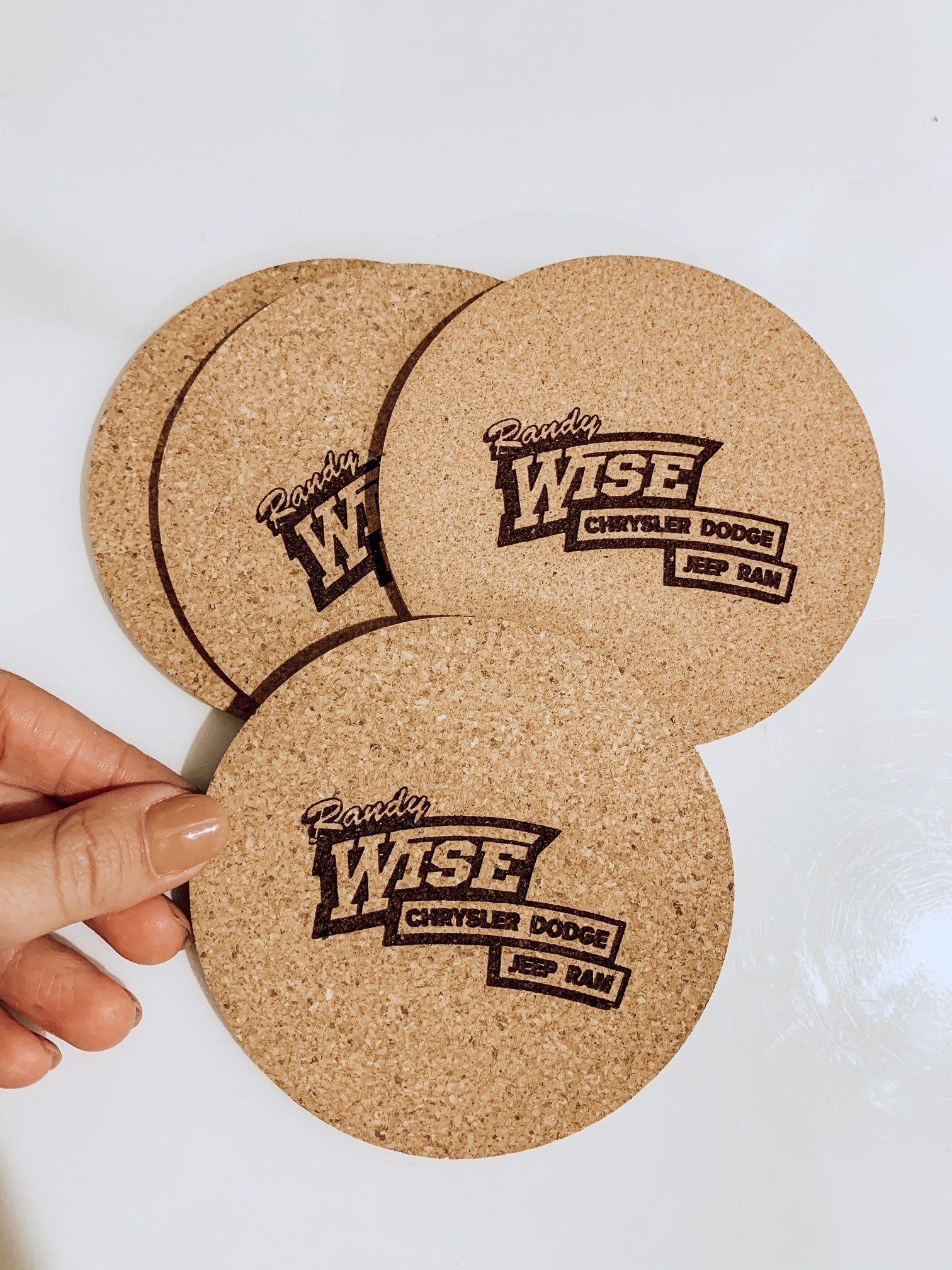 Cork Coaster (set of 4) image 2