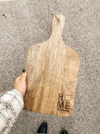 Wood Serving Board - Custom Logo/Text/Design image 1