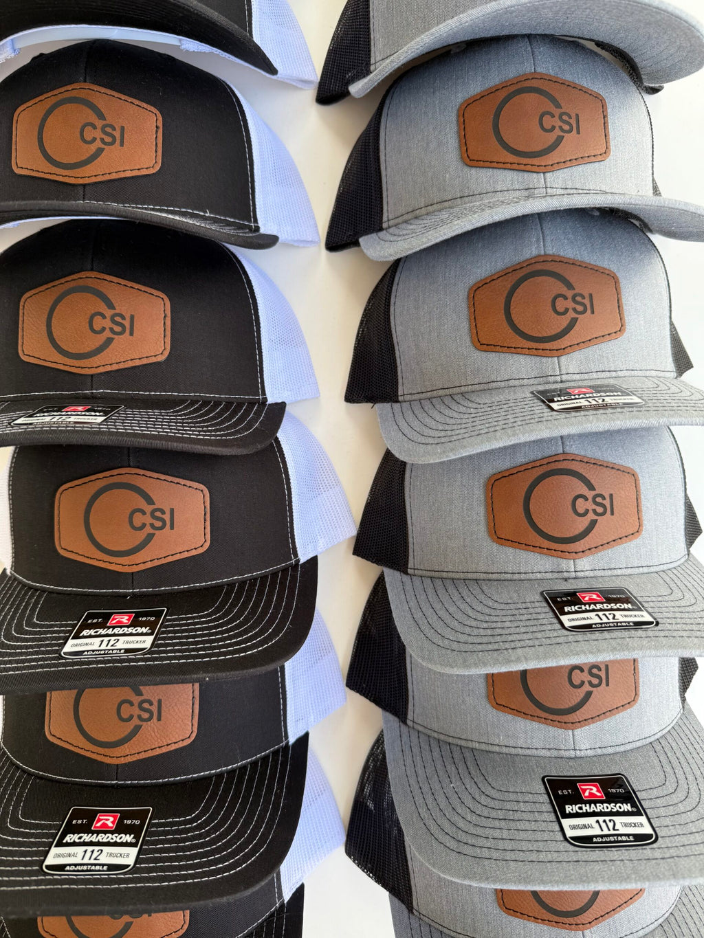 Snapback Hat w/ Leather Patch image 2