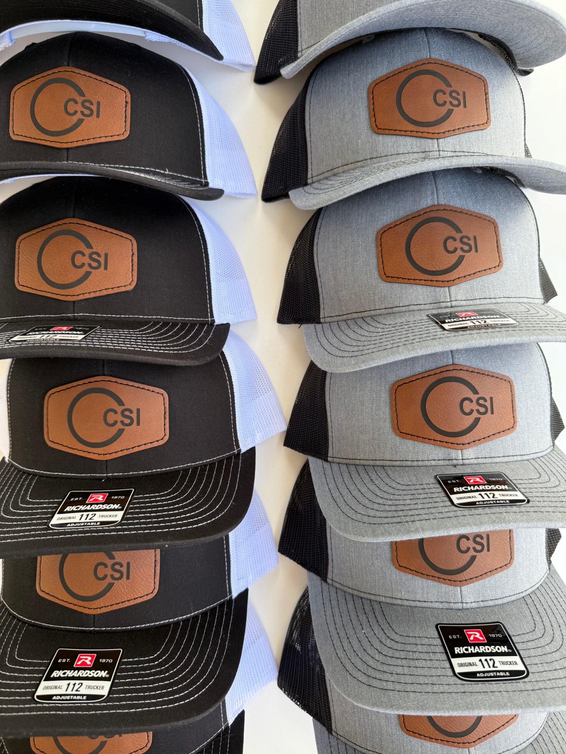 Snapback Hat w/ Leather Patch image 2